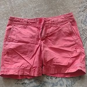 American Eagle outfitters red shorts size 0